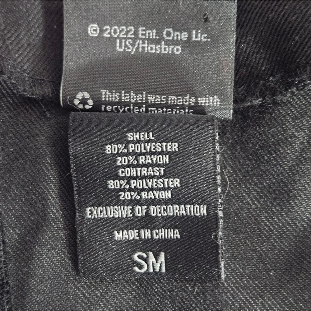 Skelanimals Black/Red Plaid Contrast Pleated Skirt with Pockets, sz Small - Picture 6 of 7